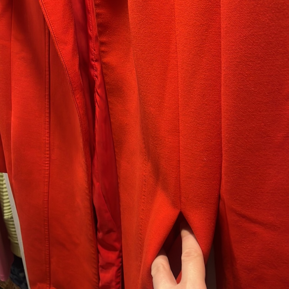 Classiques Entier Womens Red Jacket Size Large Pockets SEND OFFERS! - Picture 5 of 11